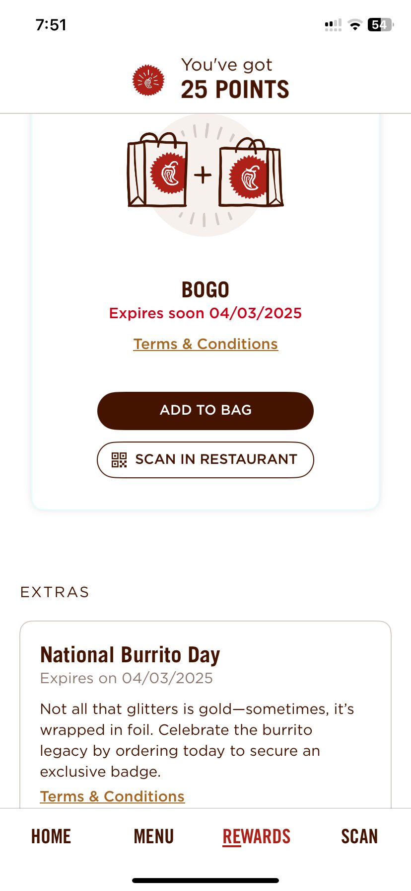 [Other] 2025/04/02 Chipotle National Burrito Day Promotion [No QC ...