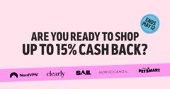 Rakuten 15%+ cash back all week