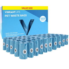 Vibrant Life Dog - 1000 Poop Bags ($14.39 S&S)