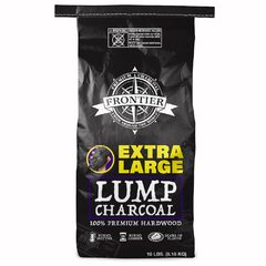 Frontier BBQ Extra Large Lump Charcoal 18lb $13.88 YMMV