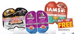 Iams/Sheba/Whiskas Perfect Portions cat food - BOGO