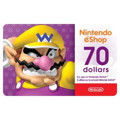 Nintendo eShop $70 Card for $45.50 (35% OFF)