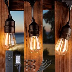 S14 LED Outdoor String Lights - 52 Ft.(42+10) Outdoor Lights 50% off to $29.99