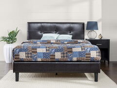 Zinus Kitch Faux Leather Upholstered Platform Bed Frame - $59