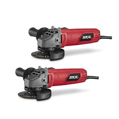2 Pack SKIL 4.5" Angler Grinder
