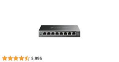 TP-Link TL-SG108S 8-Port 2.5G Multi Unmanaged Network Switch $89.97