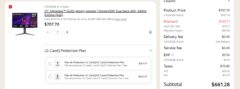 LG 27" 240hz QHD OLED Monitor @ $587.70 (SPC + Welcome coupons)