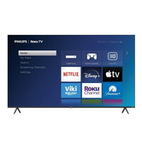 Philips 75" 4k Uhd Roku Smart Tv