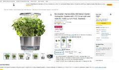 Aerogarden Harvest Elite 360. Only $33.99 All Time Low