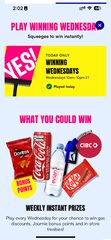 Ultramar/Journie Free Every Wednesday Contest for chance to win free prize (July 16th to Sept 16th)