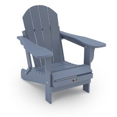 Heavy Duty Resin Folding Adirondack Chair - $124.00 (50% off $248.00)