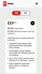 25GB 5G plan for $24/month first year cost after credits and bonus YMMV
