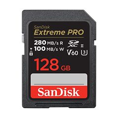 SanDisk 128GB Extreme PRO SDXC UHS-II Memory Card $49.99 ATL