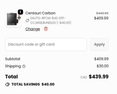 Elegoo Centuri Carbon 3D Printer (Cheaper Shipping now) - $439.99 all in
