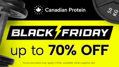 30-70% off at Canadian Protein