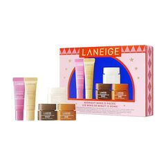 LANEIGE Midnight Minis: Limited-Edition Holiday Lip Care Gift Set $19.95