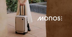 Monos Luggage 40% off Midnight Black Only