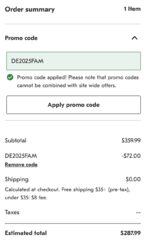 Apple AirPods Pro 3 $287.99 (with storewide 20% off)