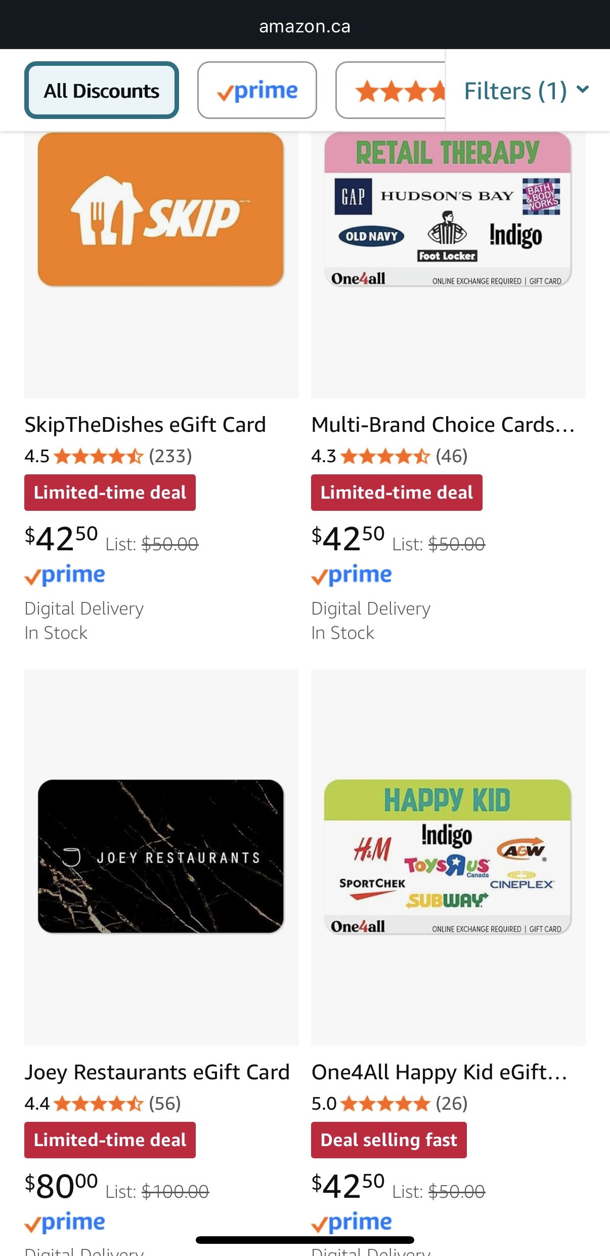 [Various Retailers] Gift Cards Deals and Discounts (2025) - Deals Only ...