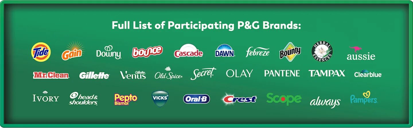 [Dollarama] Spend $40 on P&G at Dollarama, get a $10 Dollarama e-gift ...