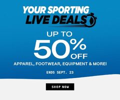 [Sporting Life] In store 25% off - apparel/footwear/equipment