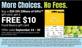 [Metro] ON: Metro/ Foodbasics buy a $50 Zift Zillions, get a $10 store gift card...