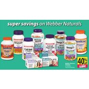 Webber Naturals Vitamins - 40% off
