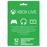 Xbox Live 12-Month Gold Membership - With Purchase of Xbox One Console - $44.99 ($15.00 off)