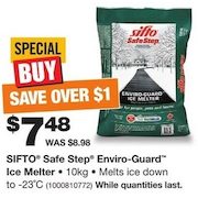 Sifto Safe Step Enviro-Guard Ice Melter - $7.48 (Over $1.00 off)