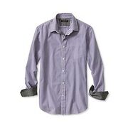 Slim-fit Soft-wash Blue Stripe Shirt - $47.99 ($30.01 Off)