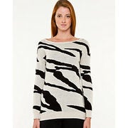 Wool Blend Zebra Print Sweater - $39.99 ($19.96 Off)