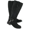 Women's PLAZA STEER Black Tall Riding Boots - $99.99 (58% off)