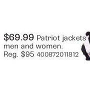 Canadian Olympic Team Patriot Jackets for Men and Women - $69.99
