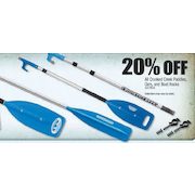 All Crooked Creek Paddles, Oars and Boat Hooks - 20% off