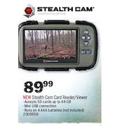 Stealth Cam Card Reader/Viewer - $89.99