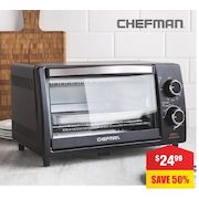 Chefman Toaster Oven  - $24.99 (50% off)