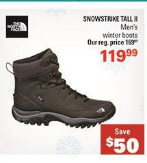 the north face men's snowstrike winter boots