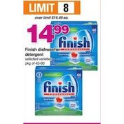 Finish Dishwasher Detergent - $14.99