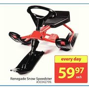 Renegade Snow Speedster - $59.97