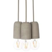3-light Concrete Ceiling Lamp - $95.99 ($24.00 Off)