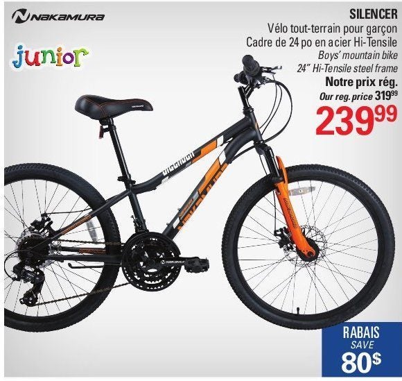 Nakamura agyl 24 discount junior mountain bike 2021