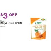 Mariani Malatya Organic Apricots - $3.00 off
