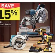 All In-Stock Tools - 15% off