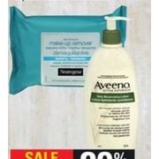 Aveeno or Neutrogena Facial Skin Care or Body Lotion - Up to 20% off