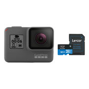 GoPro HERO6 Black Waterproof 4K Sports Camera with Lexar Media 32GB microSDHC Memory Card - $649.99 ($30.00 off)