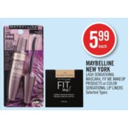 Maybelline New York Lash Sensational Mascara - $5.99