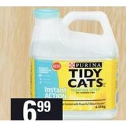 Purina Tidy Cats Clumping Litter  - $6.99