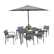 Real Canadian Superstore Tera Gear Halton 8 Pc Padded Dining Set