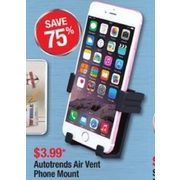 Autotrends Air Vent Phone Mount - $3.99 (75% off)
