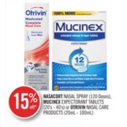 15% Off Otrivin Nasal Care Products